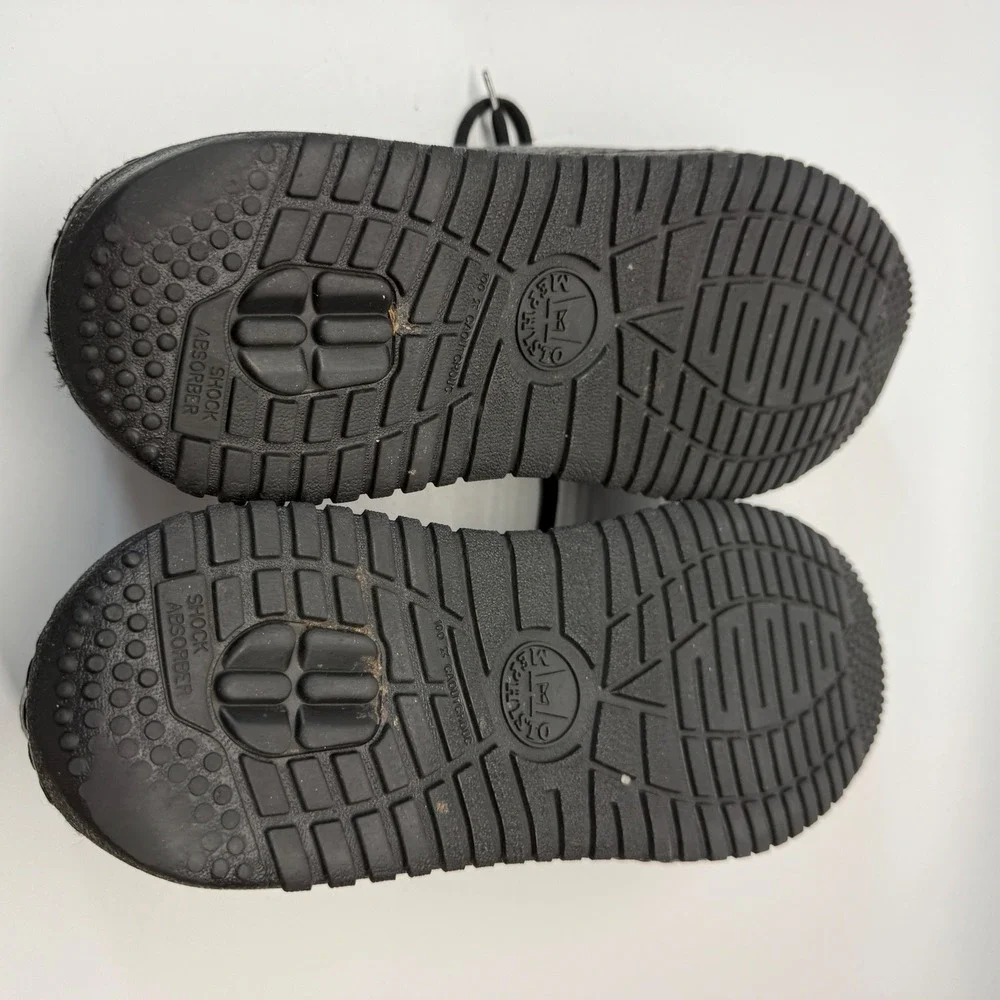 Mephisto Trampolins Shoes Mens 11.5 Black Pebble Grain Leather Comfort